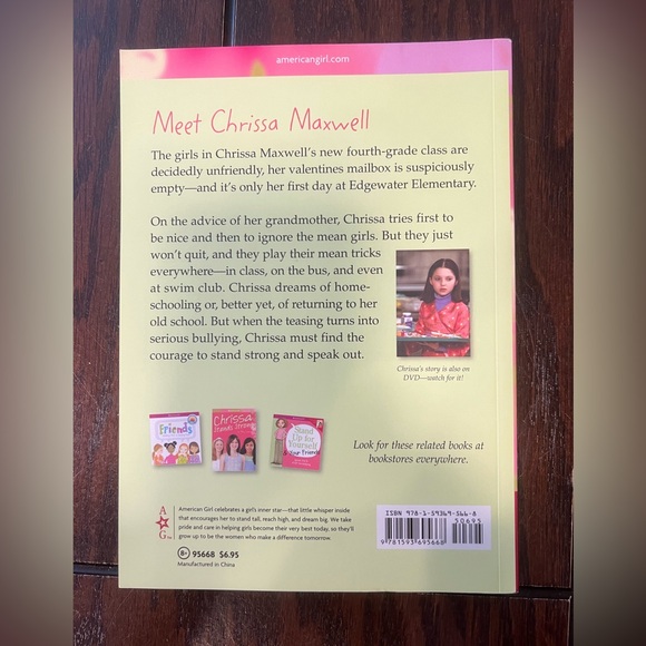 American Girl Chrissa by Mary Casanova Softcover Book - Picture 2 of 5